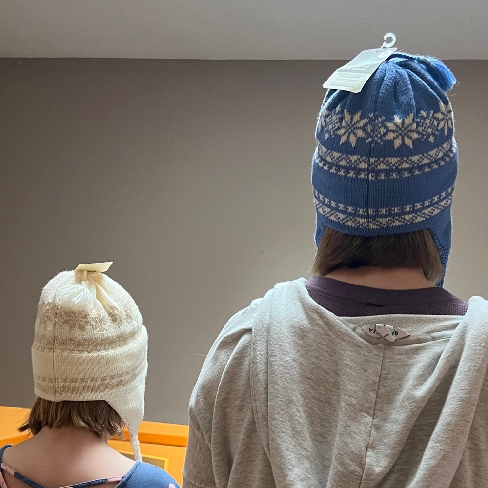 Flap Hats, Peruvian Wool Knit Polar Fleece Lined - Picture 5 of 11